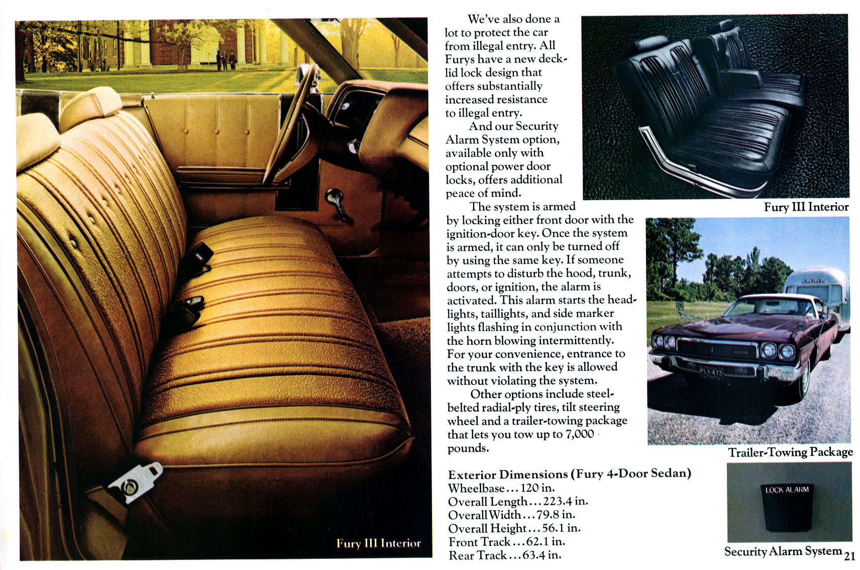 1973 Chrysler Plymouth Brochure Page 25